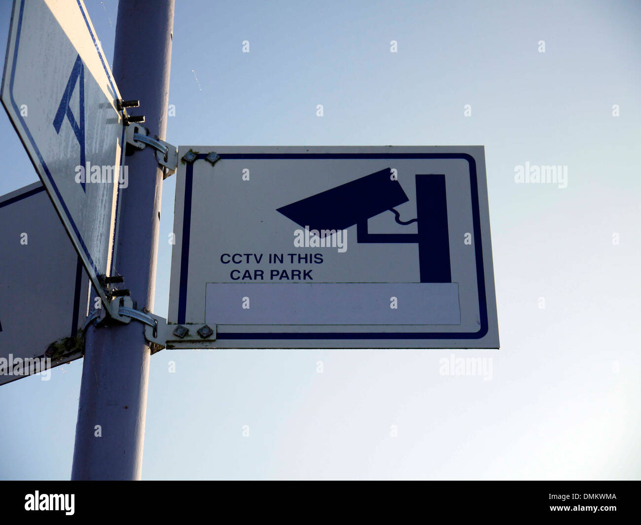 CCTV Camera sign - big brother is watching! Stock Photo