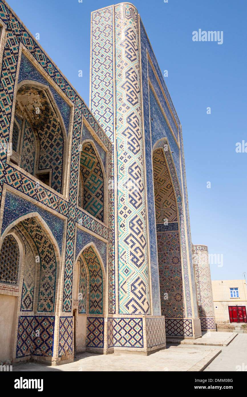 Abdullah Khan Madrasah, also known as Abdulloxon Madrasah, Bukhara, Uzbekistan Stock Photo