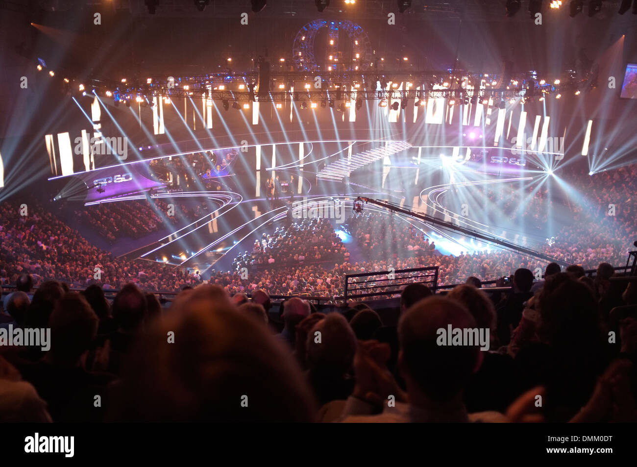 Leeds First Direct Arena hosting the BBC's Sports Personality of the