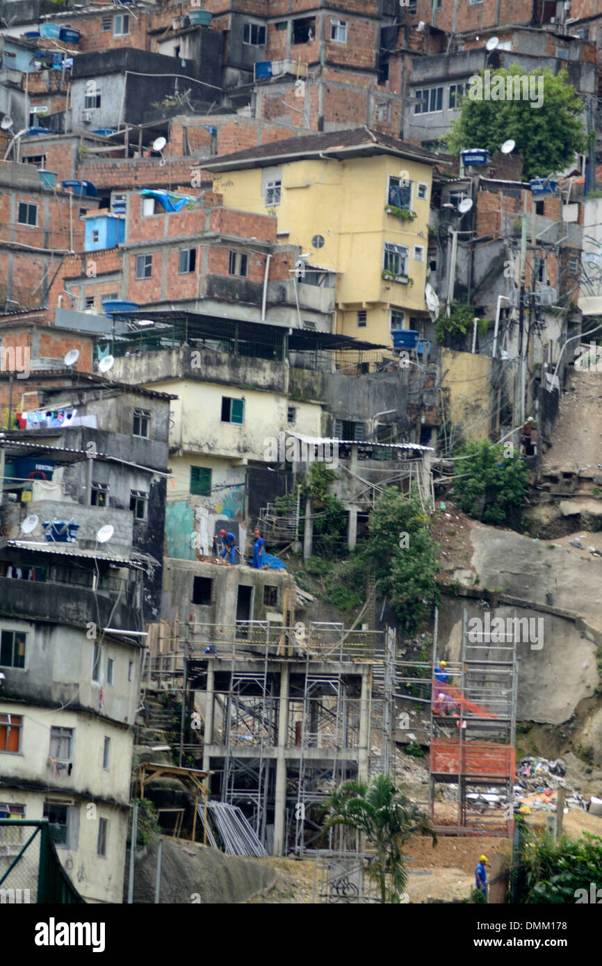 Rocinha Is The Largest Hill Favela In Rio De Janeiro Brazil And Is Located On Rio S South Zone Stock Photo Alamy