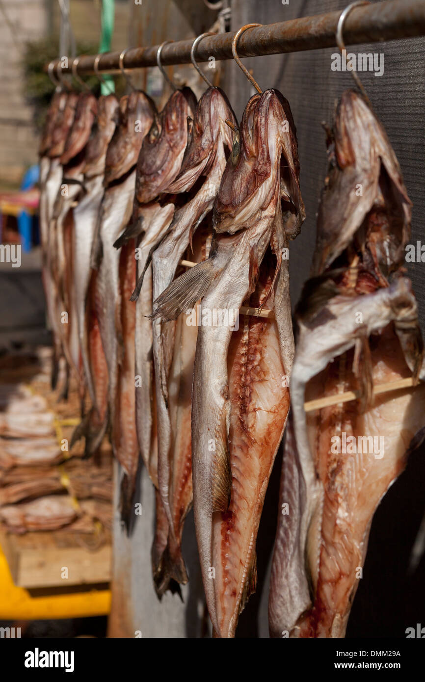 Dry cod fish hi-res stock photography and images - Alamy