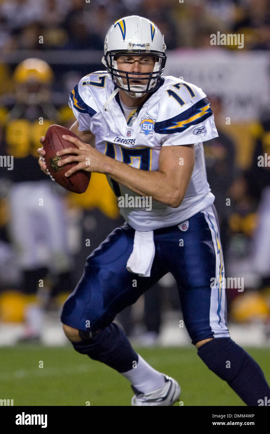 04 October 2009: San Diego Chargers quarterback Philip Rivers (17 ...