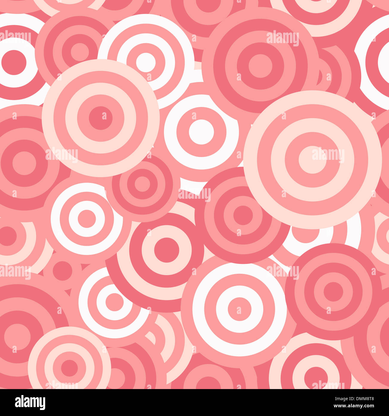 Hypnotic Seamless Pattern Background. Vector Illustration Stock Photo ...