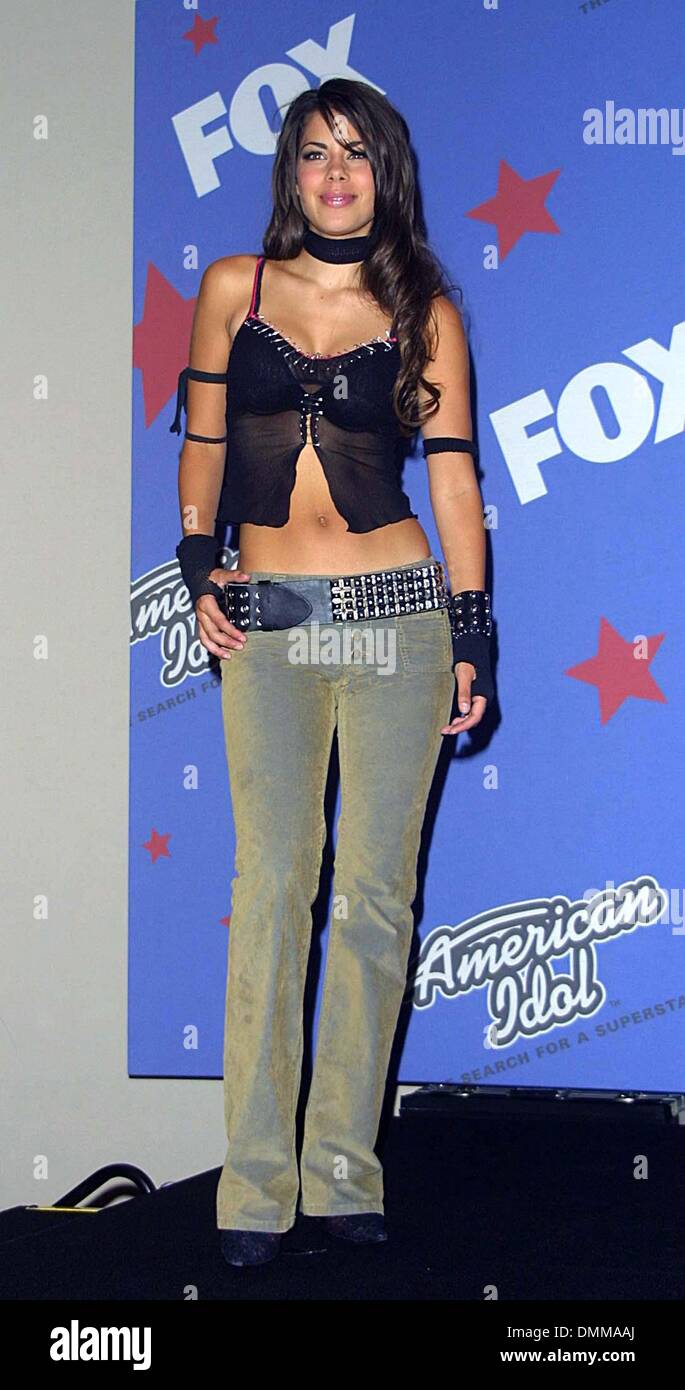 Sept. 4, 2002 - Beverly Hills, CA, USA - RYAN STARR..AMERICAN IDOL: THE SEARCH FOR A SUPERSTAR - GRAND FINALE.KODAK THEATER, HOLLYWOOD, CA..SEPTEMBER 04, 2002. NINA PROMMER/   2002.K25952NP (Credit Image: © Globe Photos/ZUMAPRESS.com) Stock Photo