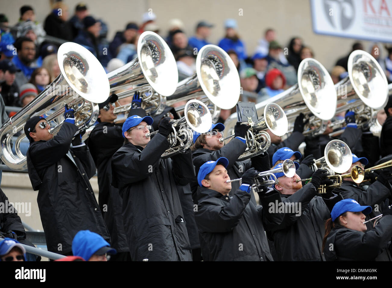 17 October 2009 The UB marching band performs in between plays during