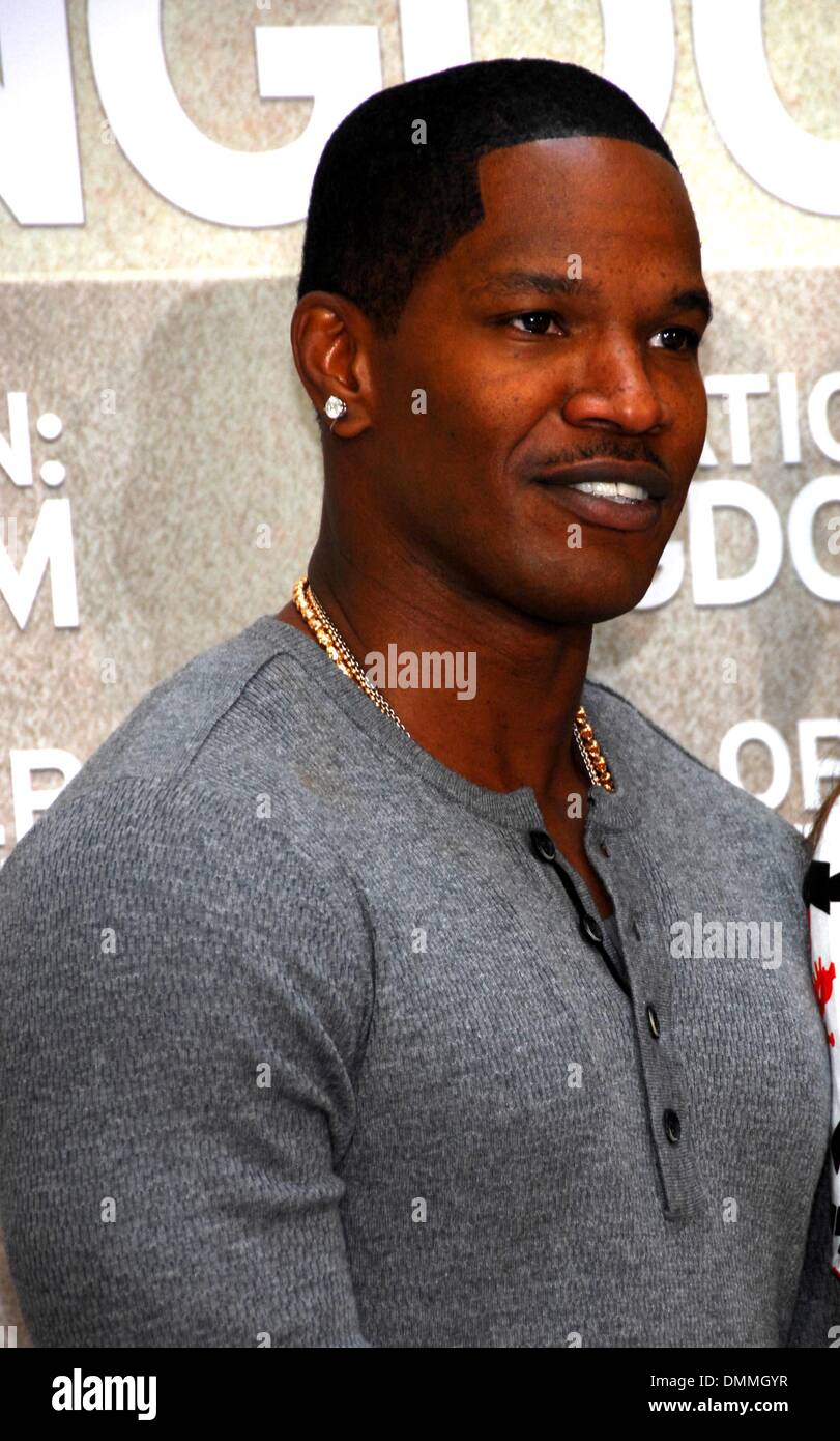 Jamie Foxx at the photocall of "Operation Kingdom" in Berlin Stock