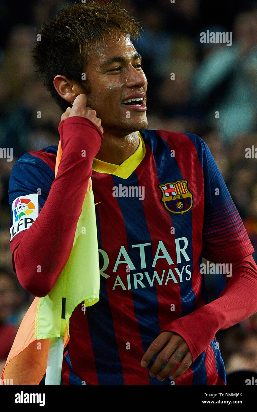 FC Barcelona 13-14 早い者勝ち Barcelona, Spain. 14th December 2013. Neymar da Silva Jr (FC