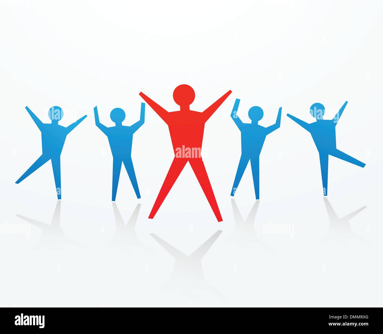 happy cheering concepts Stock Vector Image & Art Alamy