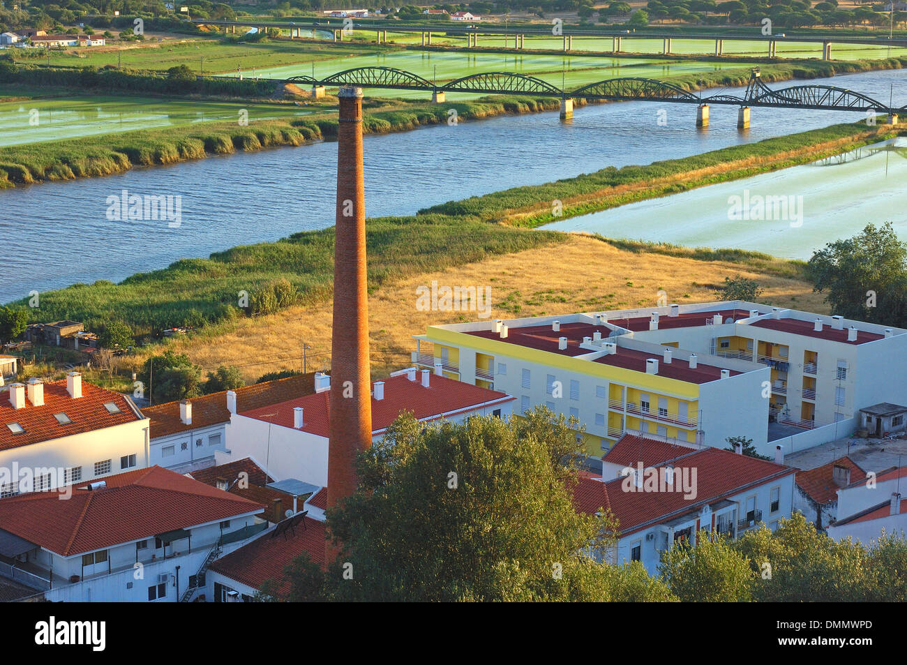 Alcácer do Sal, Sado river, Rice fields, SetubaL district, Alentejo