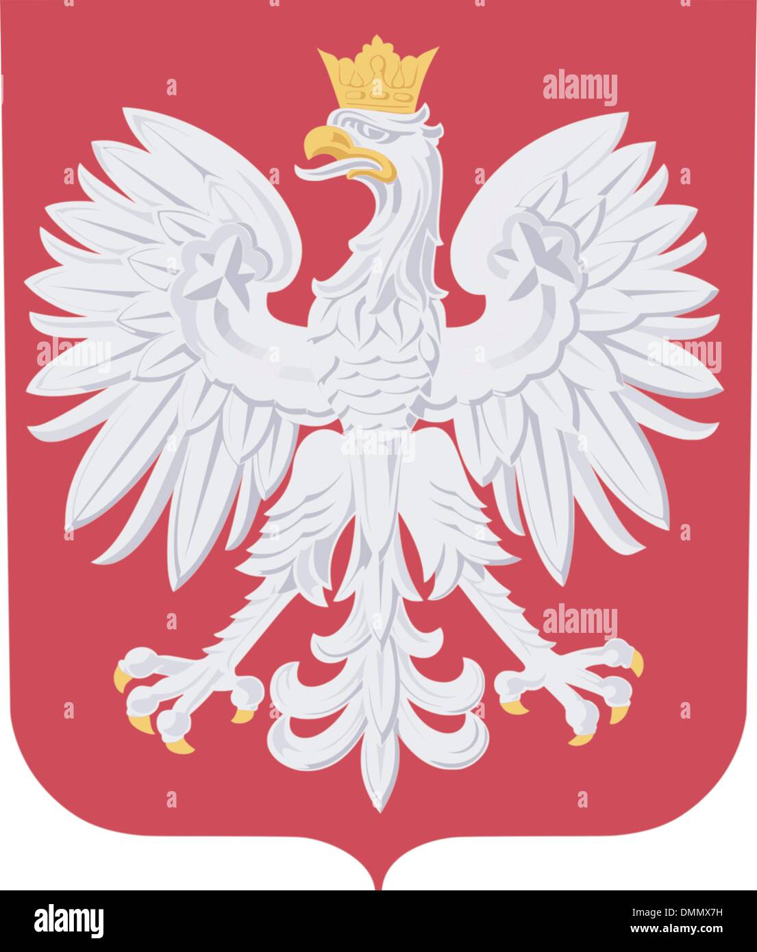 Coat Of Arms Of Poland Stock Vector Image & Art - Alamy