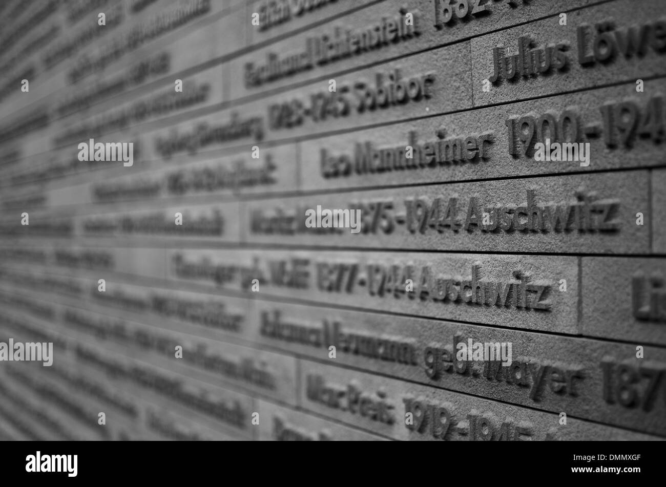 Germany, Wiesbaden, Memorial old synagoge Michelsberg Stock Photo