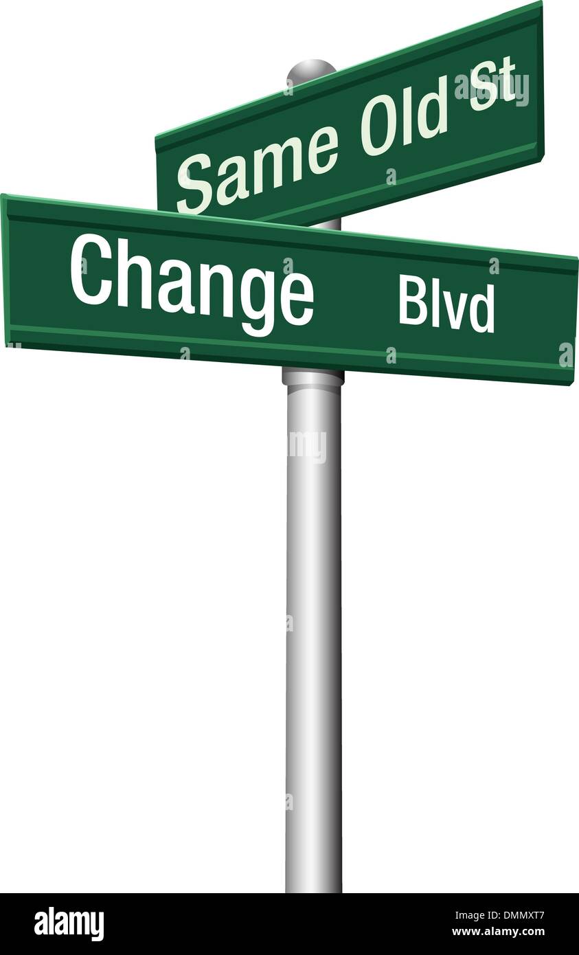 Crossroads path decision Stock Vector Images Alamy