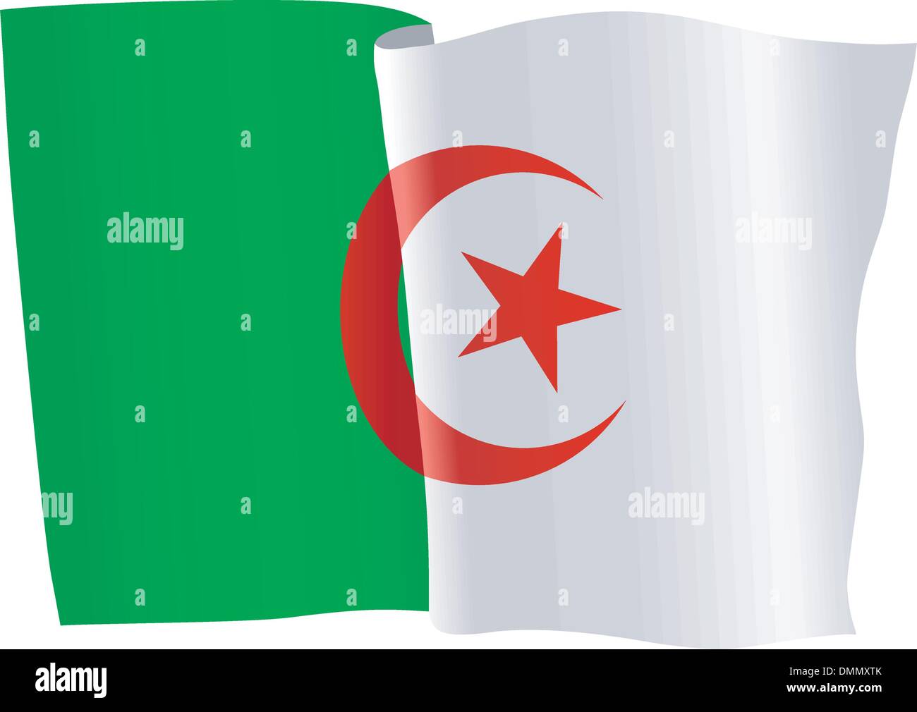 flag of Algeria Stock Vector Image & Art - Alamy