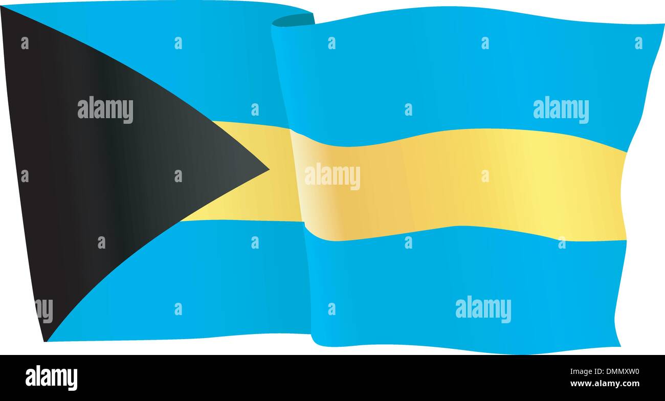 flag of Bahamas Stock Vector Image & Art Alamy