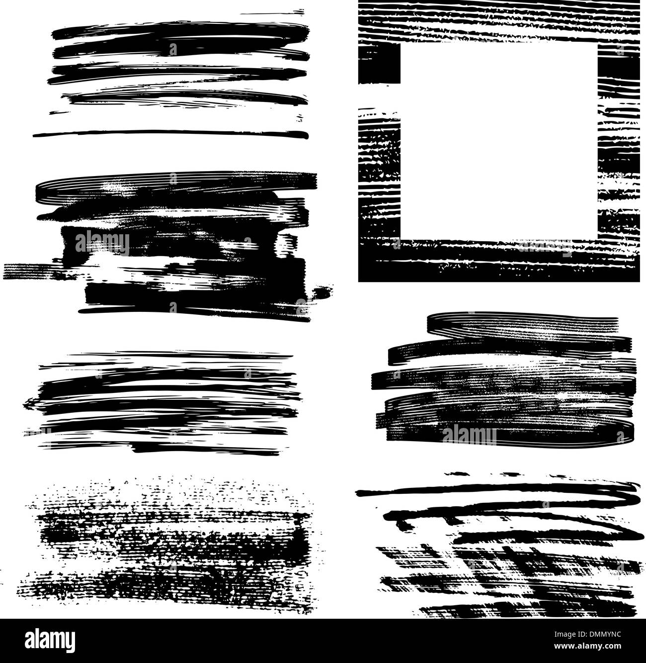Grunge frame set III Stock Vector Image & Art - Alamy