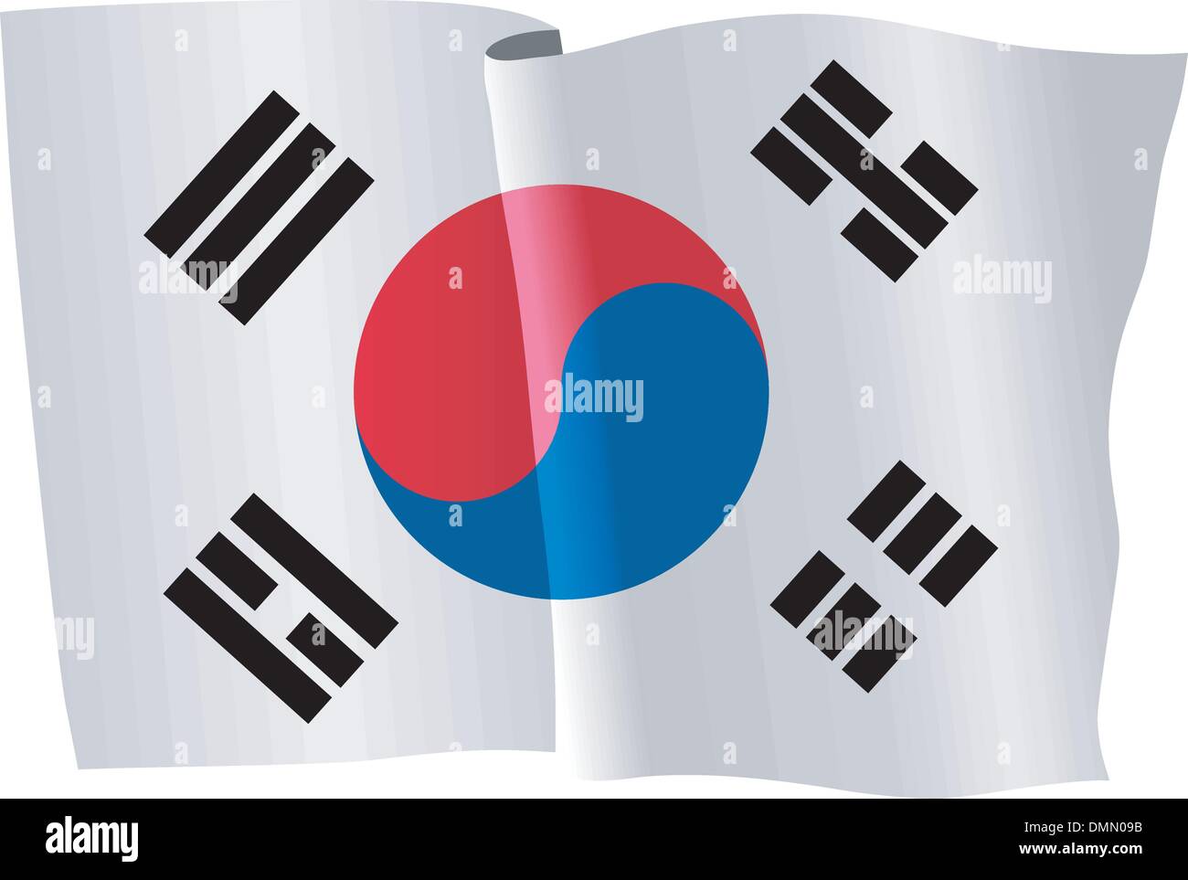 flag of South Korea Stock Vector Image & Art Alamy