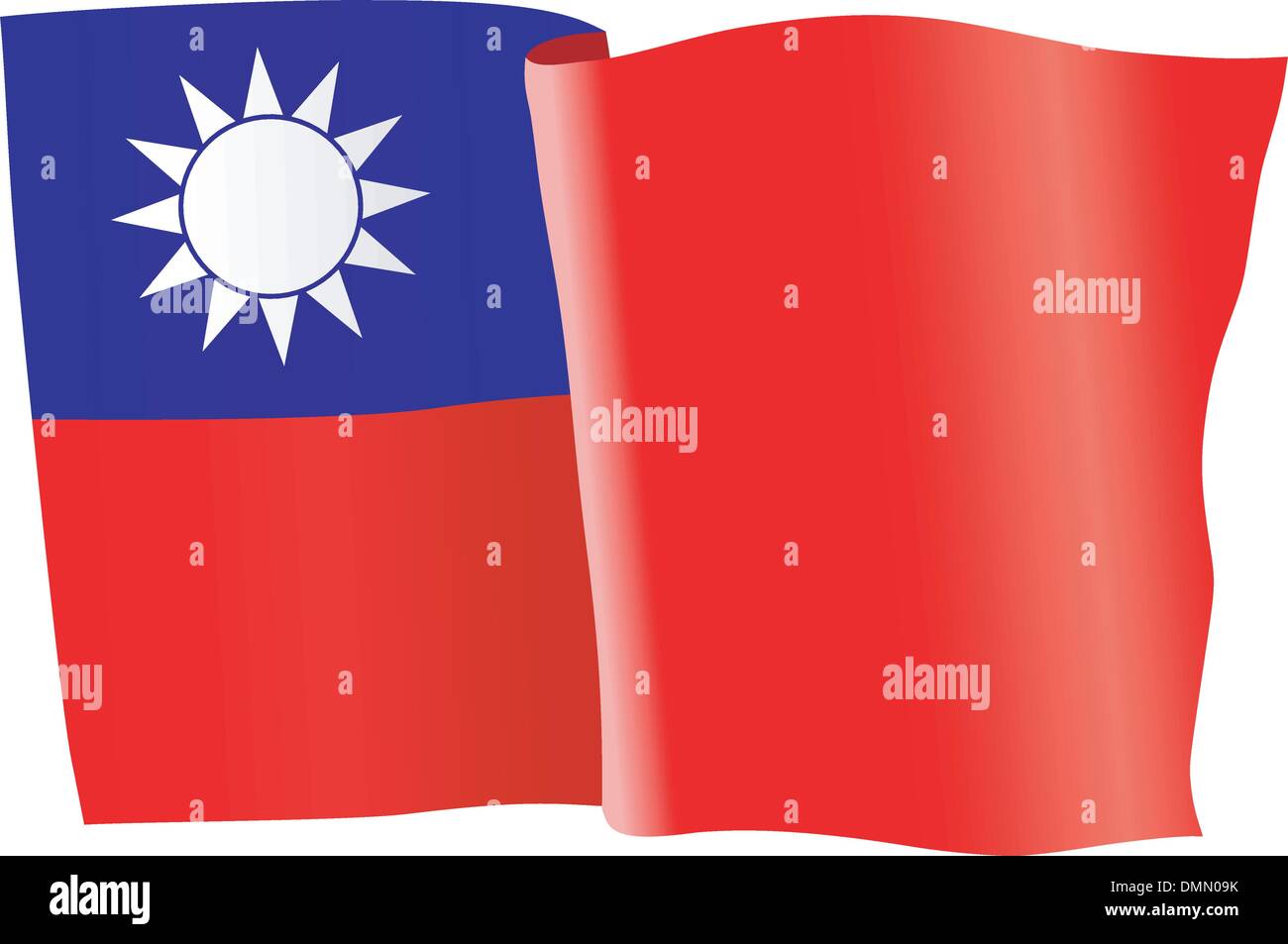 flag of Taiwan Stock Vector Image & Art Alamy