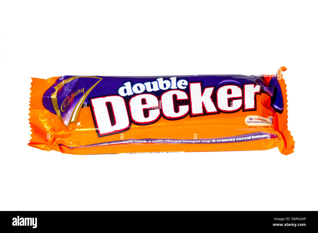 A Cadbury's Double Decker chocolate bar. Stock Photo