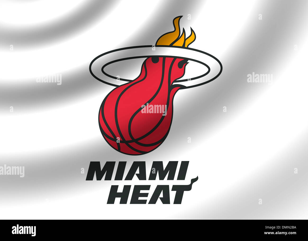 Miami Heat Logo Flag Symbol Icon Emblem Stock Photo Alamy