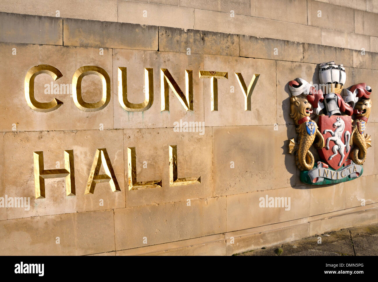 Maidstone, Kent, England, UK. County Hall / Sessions House. HQ of the