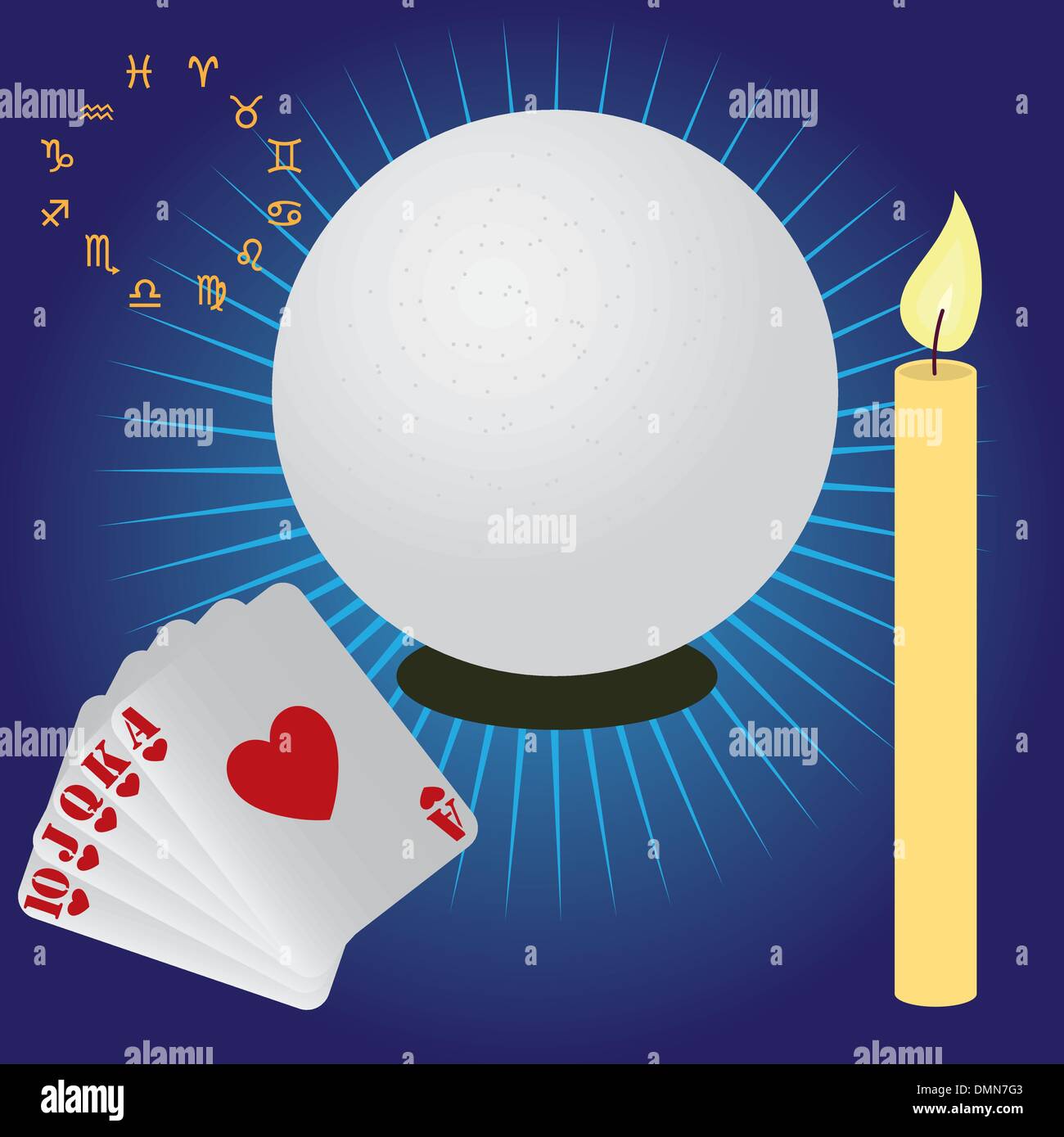 Items for fortune telling Stock Vector Image & Art Alamy