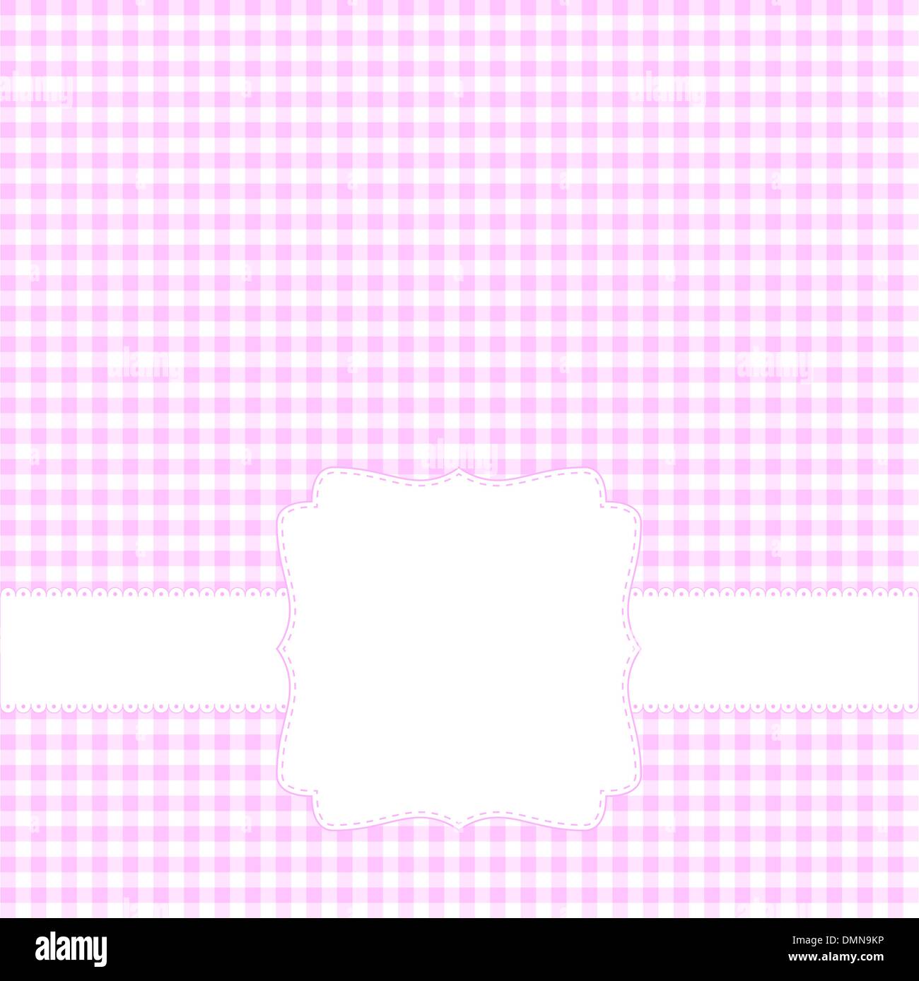 Blank pink card Stock Vector Image & Art - Alamy