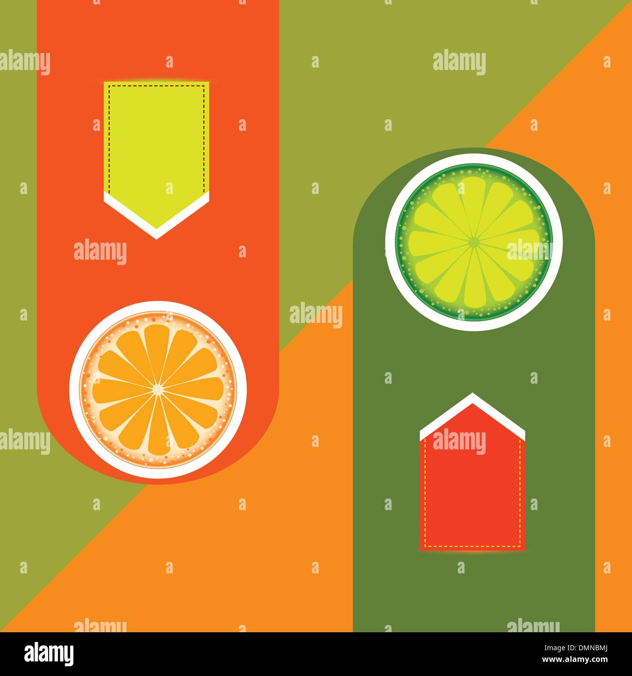 Lemon lime concept Stock Vector Images - Alamy
