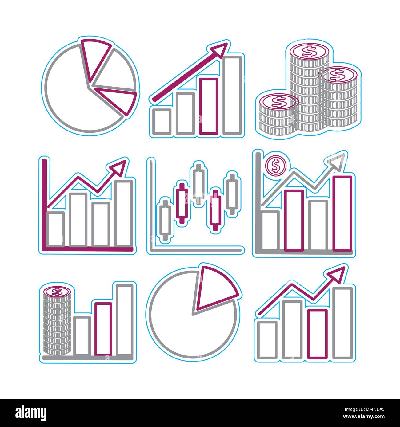 Graphs Stock Vector Image & Art - Alamy