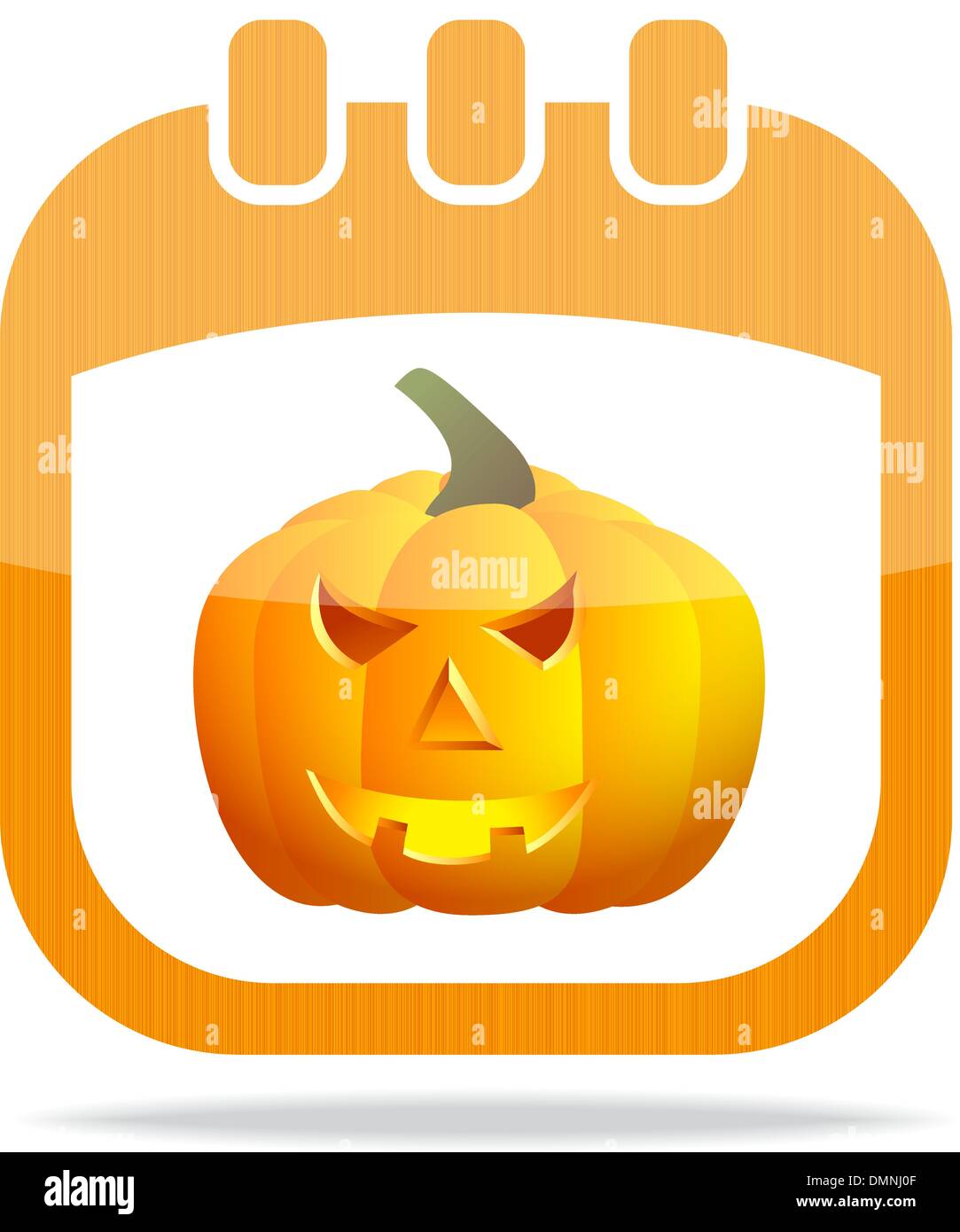 icon calendar Halloween Stock Vector Image & Art Alamy
