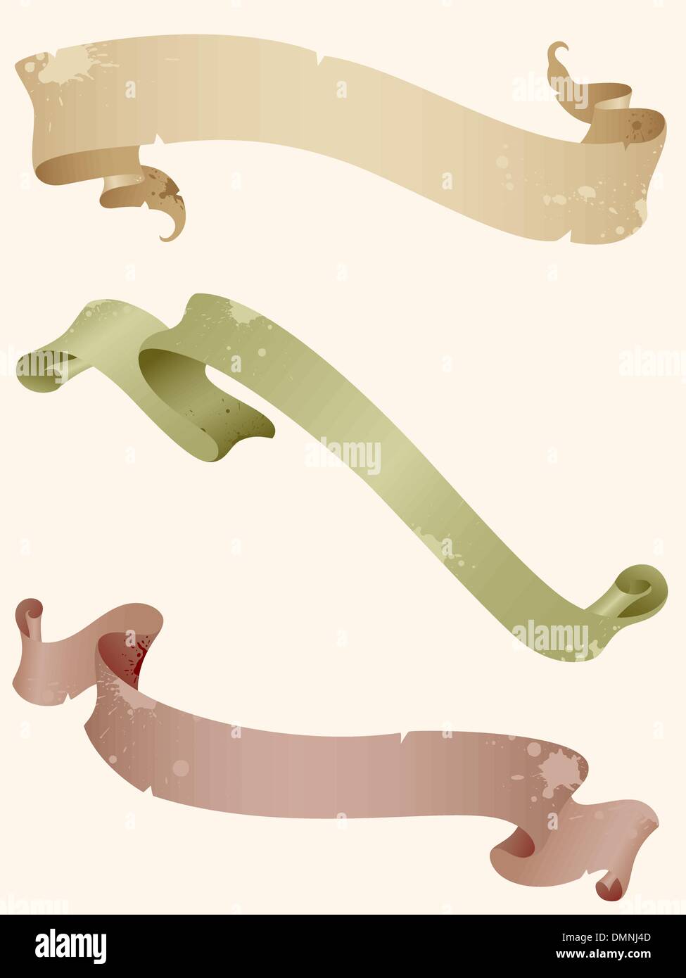 decorative vintage ribbons Stock Vector Image & Art - Alamy