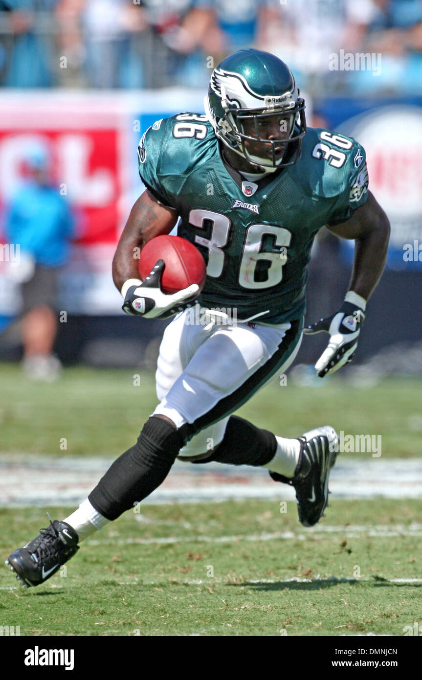 Philadelphia eagles brian westbrook in hi-res stock photography