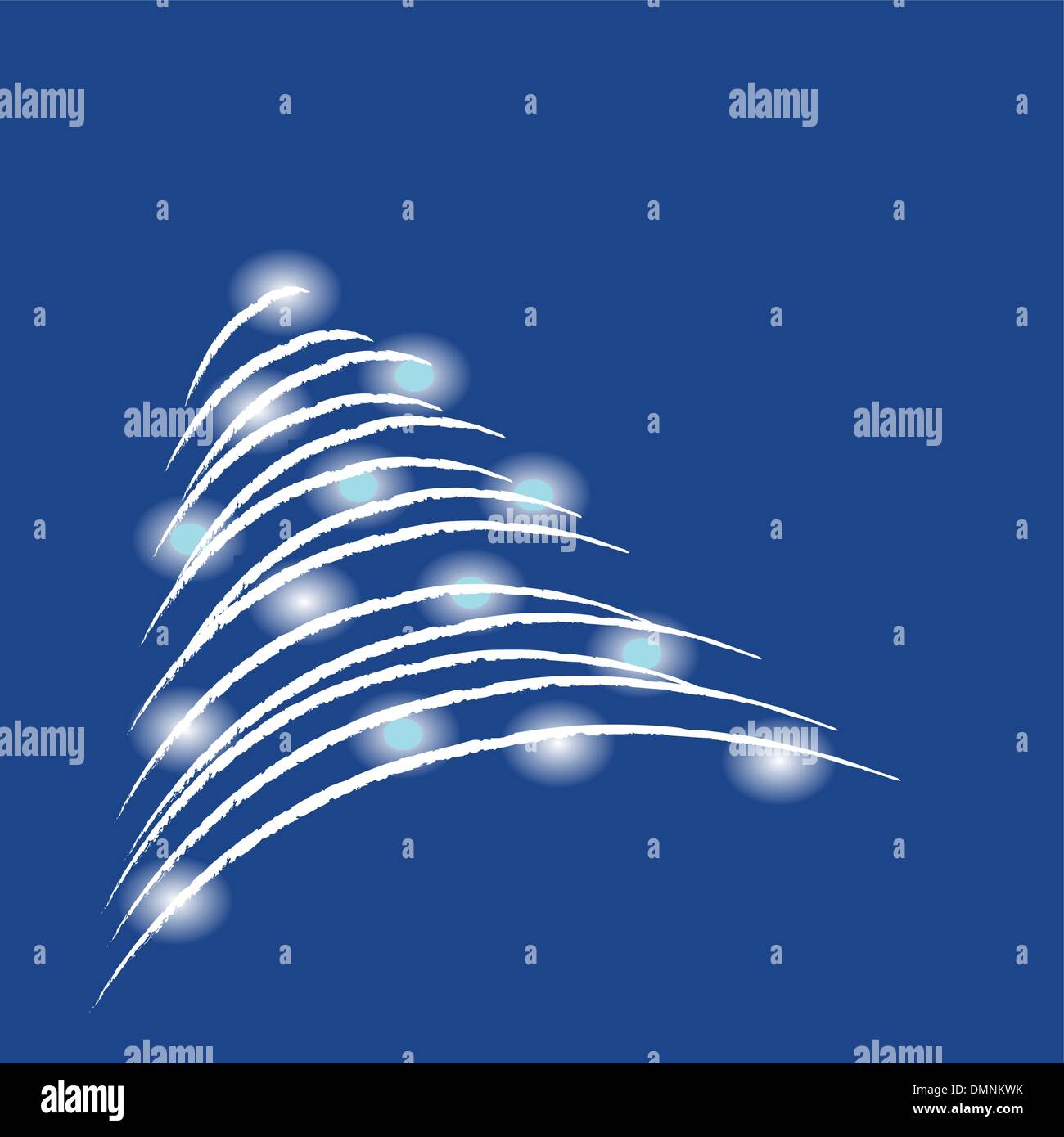 Christmas Tree Illustration Stock Vector