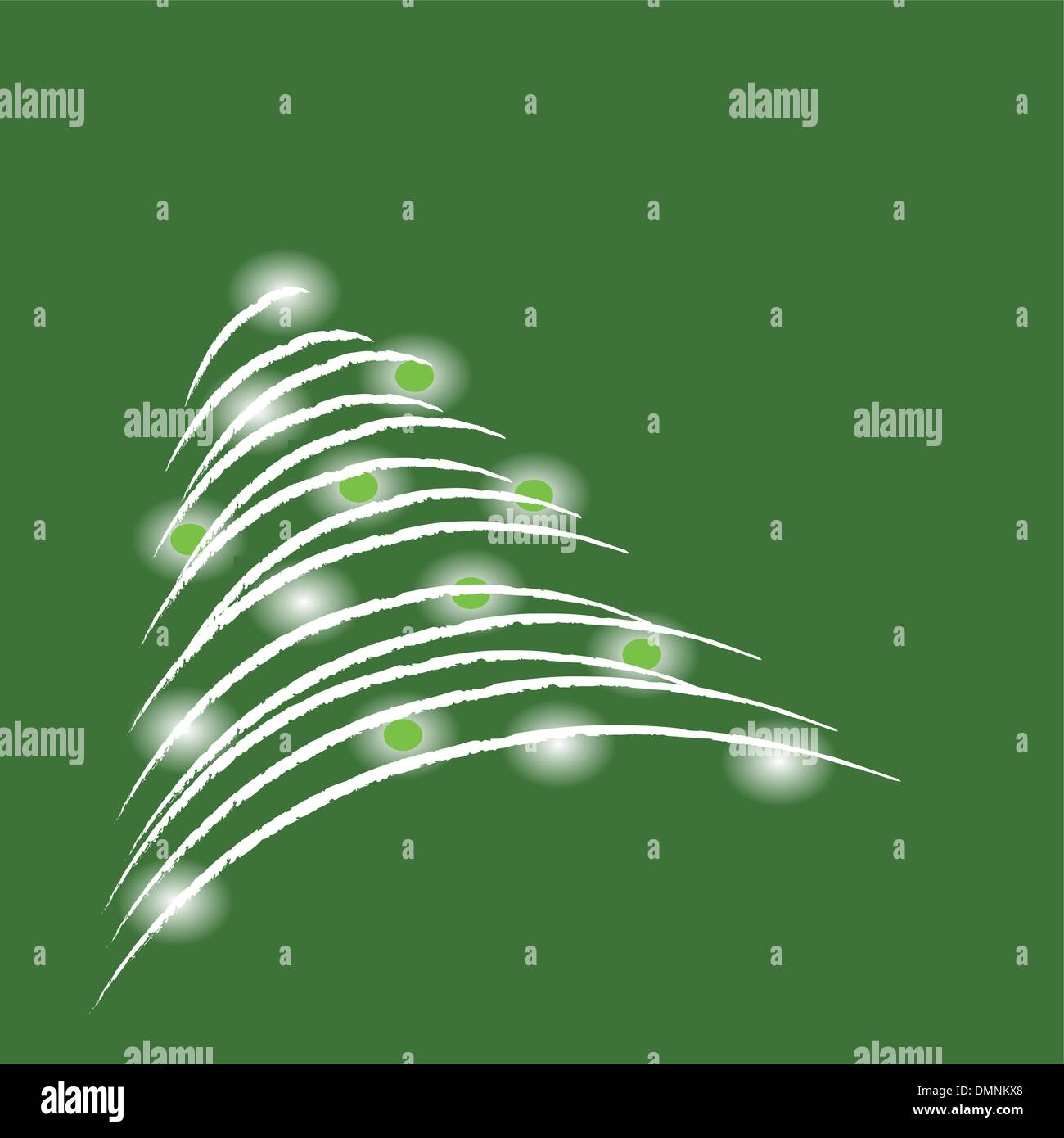 Christmas Tree Illustration Stock Vector