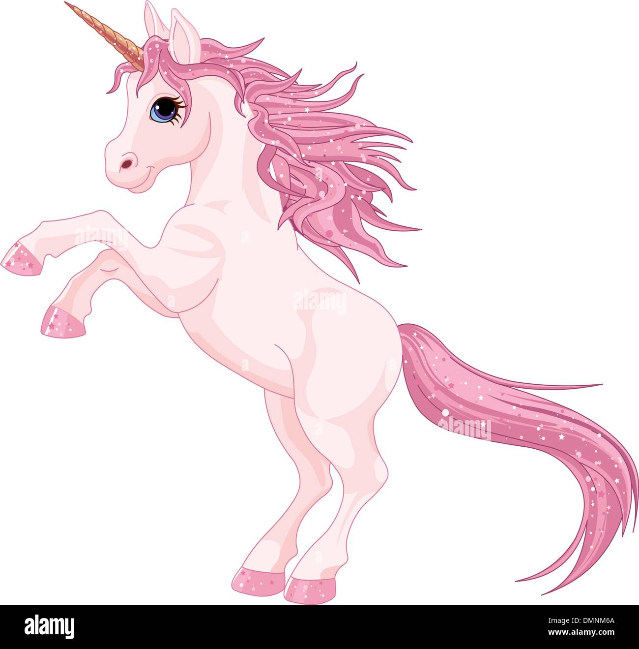 Magic unicorn Stock Vector