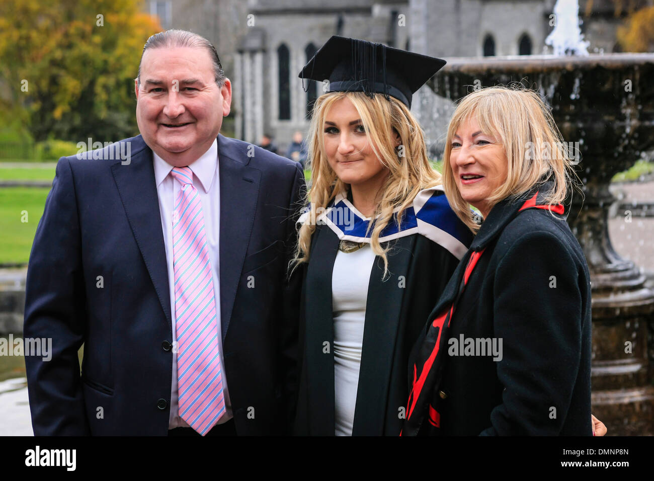 Graduation day at Dublin's Trinity College in Ireland Stock Photo Alamy