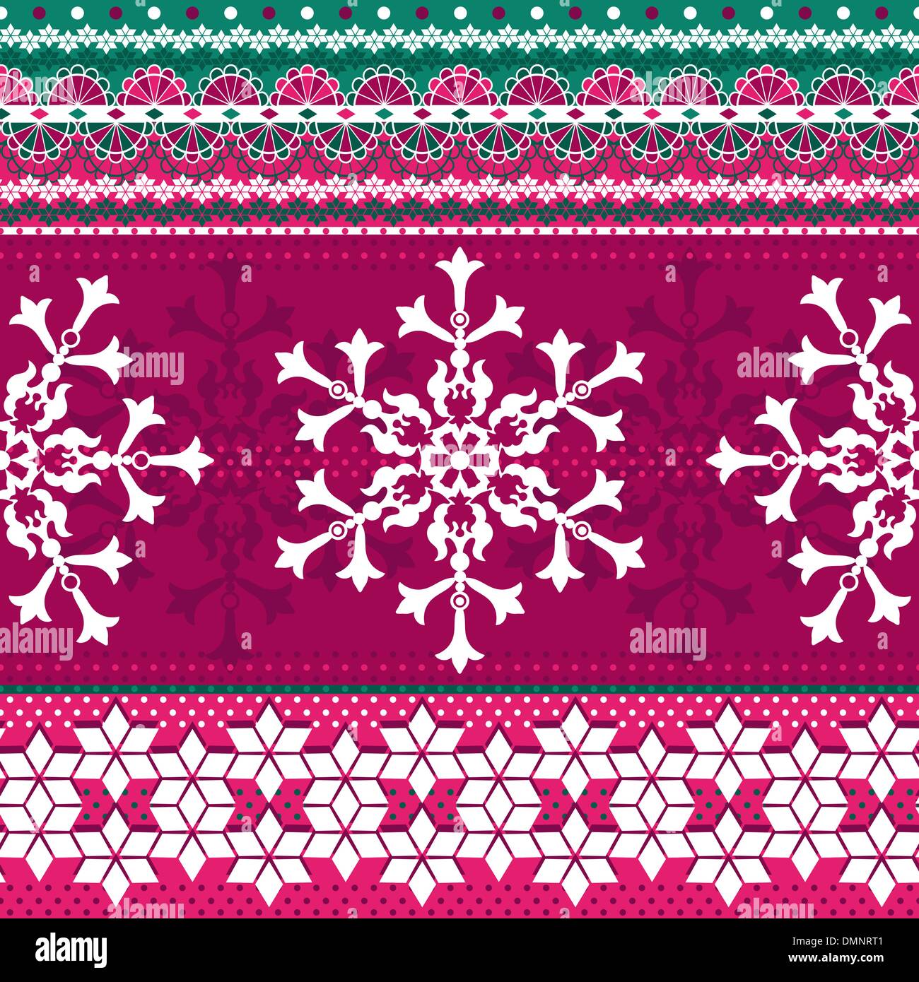 Christmas seamless pattern line Stock Vector Images - Alamy