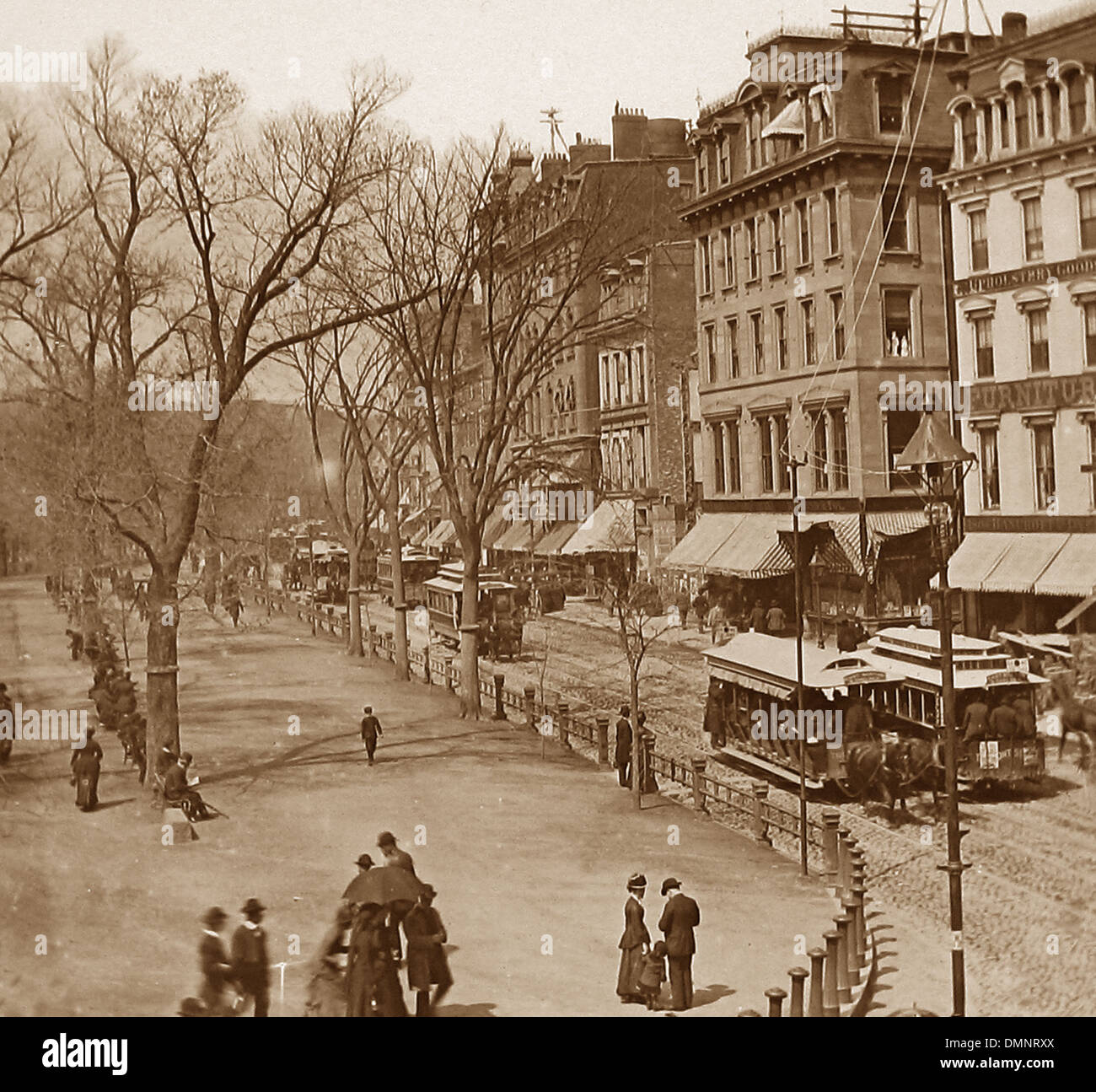 USA Boston Tremont Street pre1900 Stock Photo 64404002 Alamy