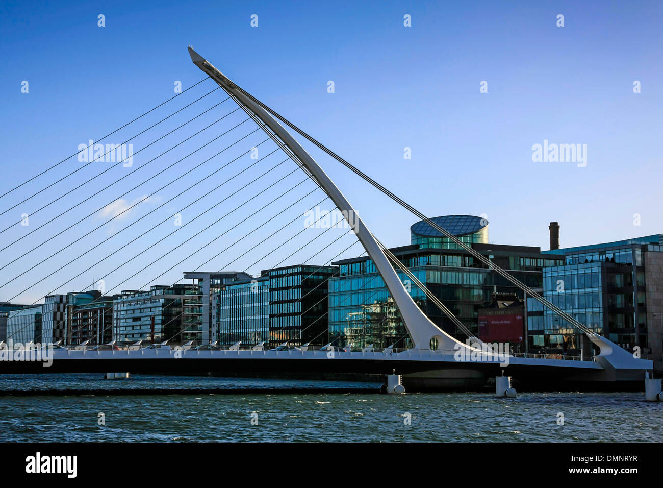 The Samuel beckett Bridge in Dublin Ireland Stock Photo - Alamy