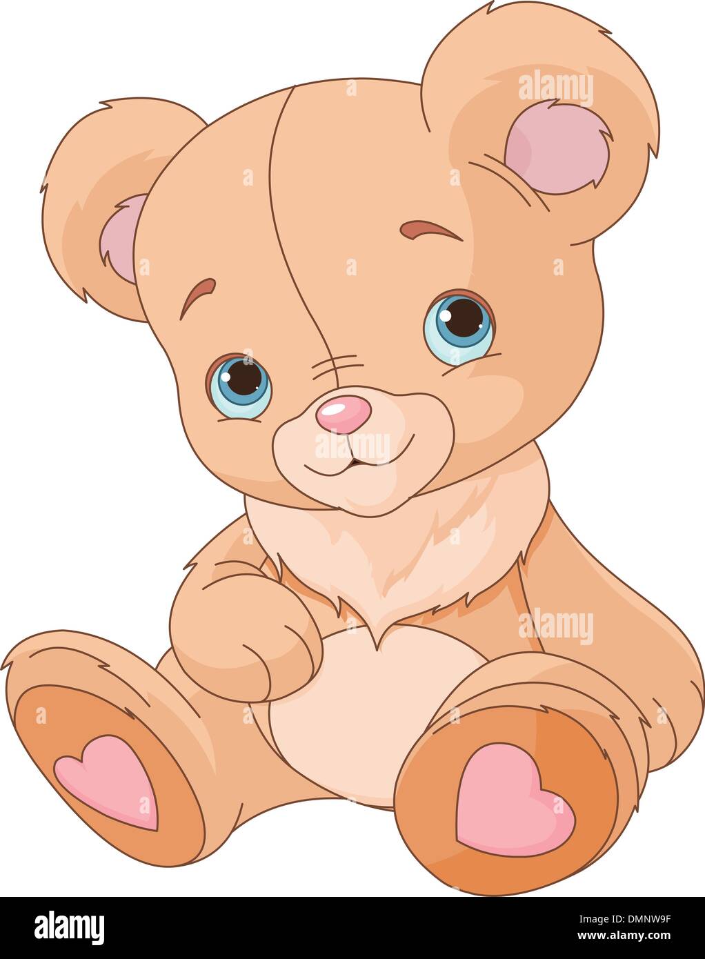 Cute Teddy Bear Stock Vector