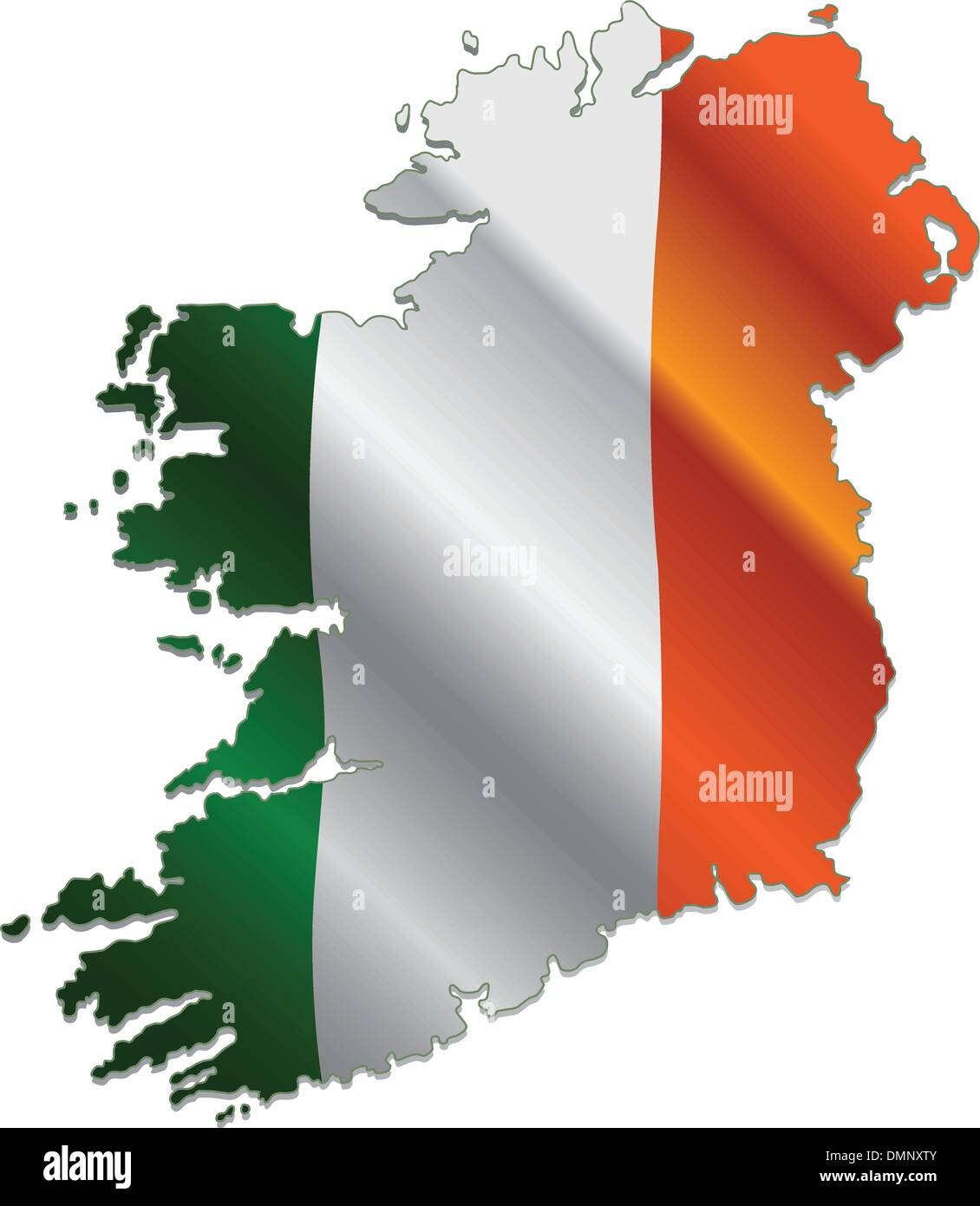 Ireland Map With Flag Stock Vector Image Art Alamy Ireland Map With Flag Stock Vector Image Art Alamy