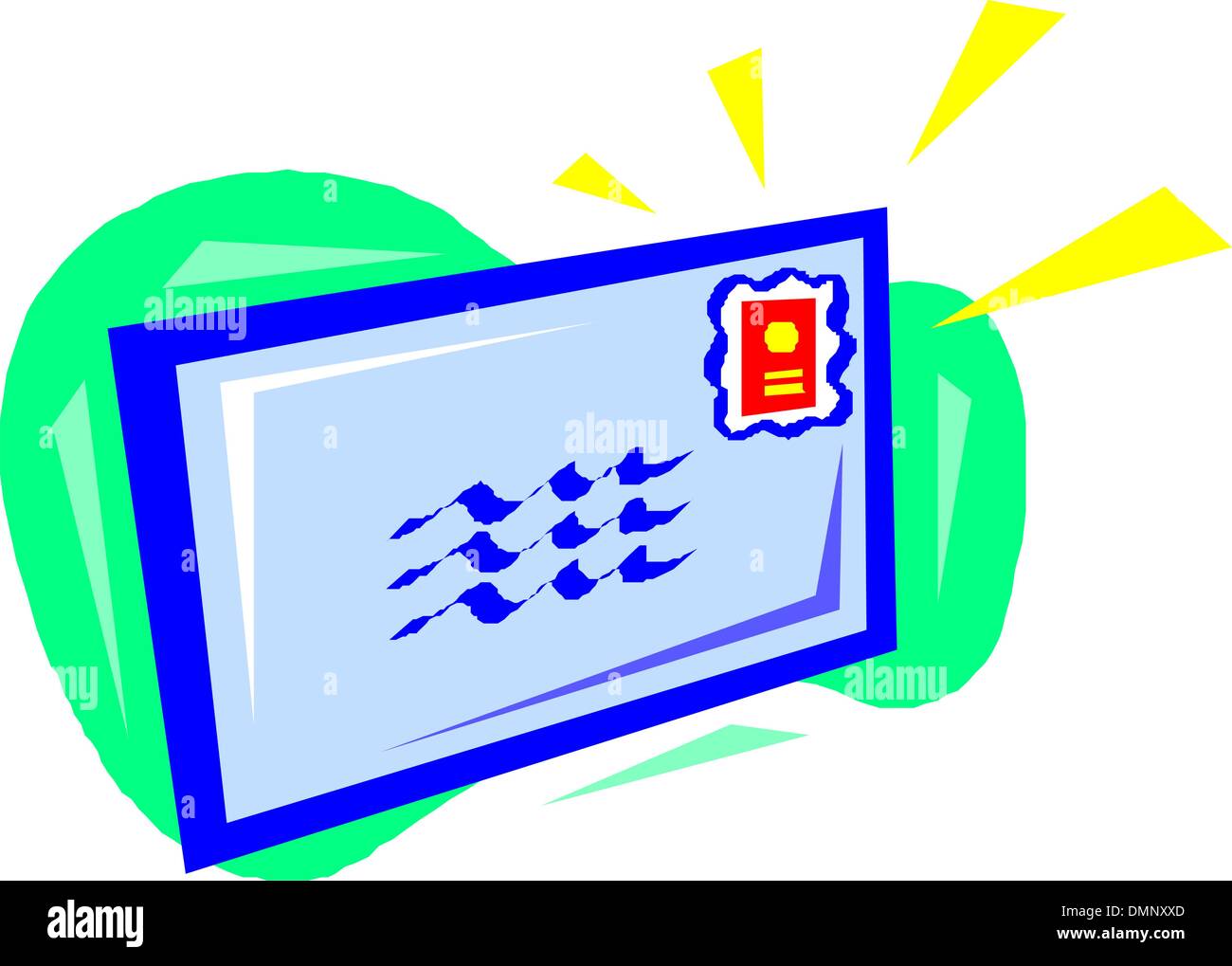 Air mail vector Stock Vector Image & Art - Alamy