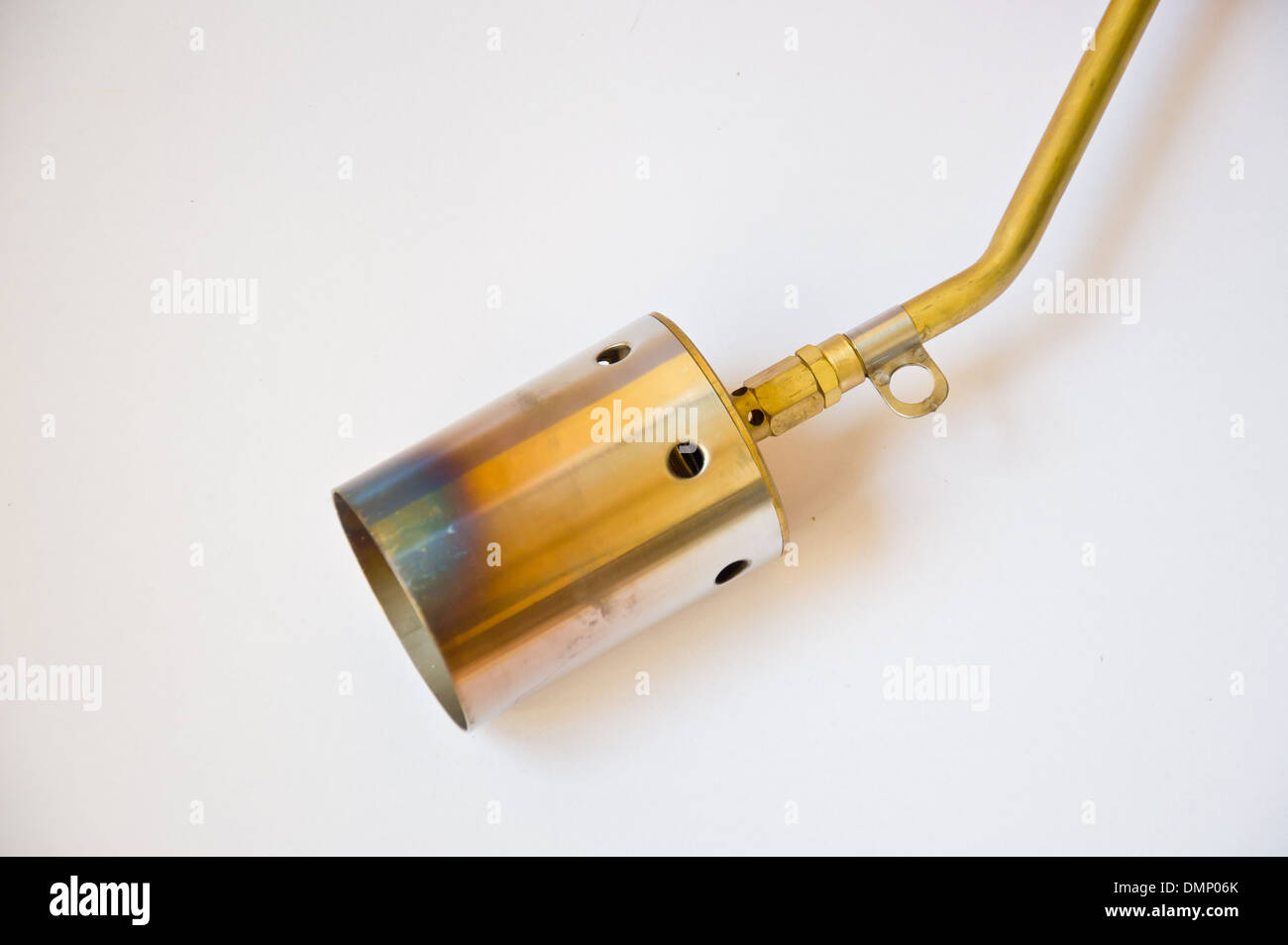 burner nozzle on white background Stock Photo