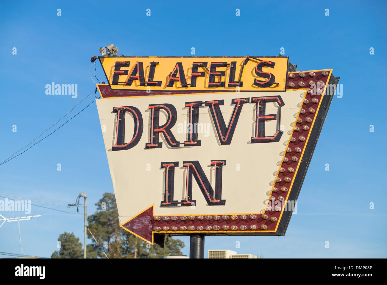 Falafel Drive in Stock Photo Alamy