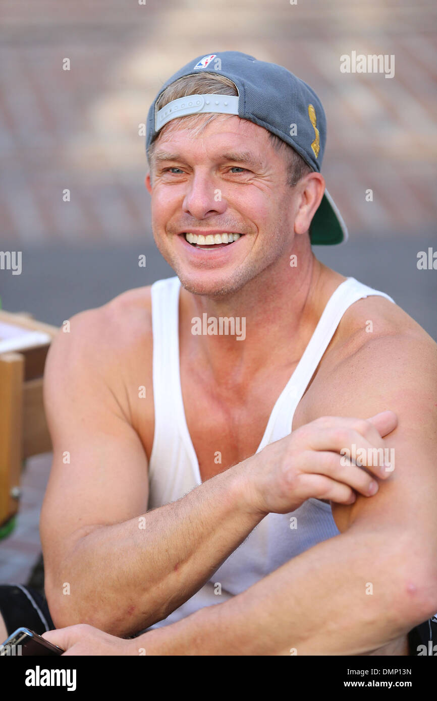 Sons of Anarchy star Kenny Johnson at The Grove. Los Angeles