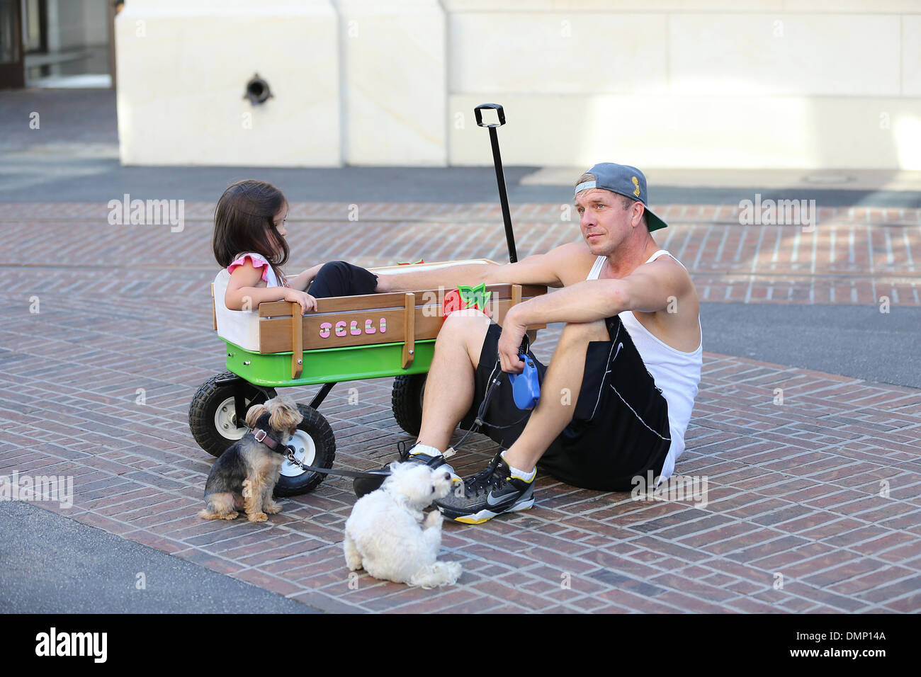 Sons of Anarchy star Kenny Johnson and his daughter spend time at Grove ...