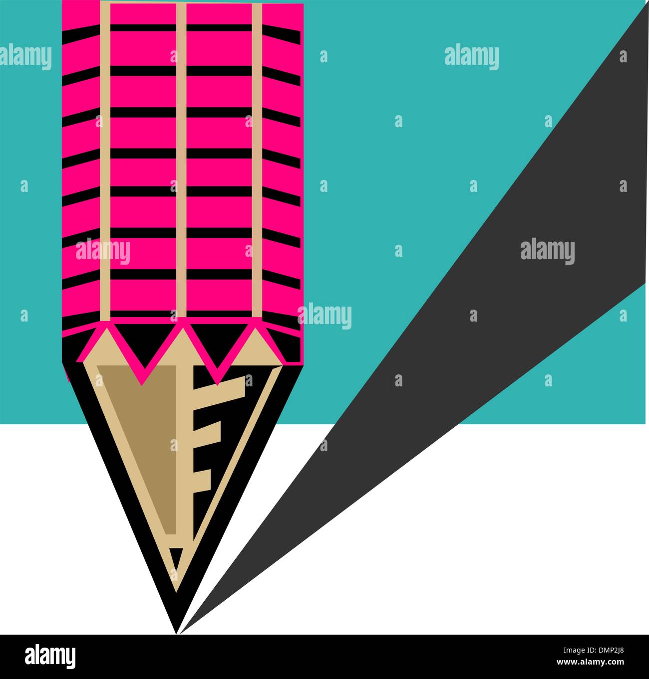 Writing pencil sketch Stock Vector Images - Alamy