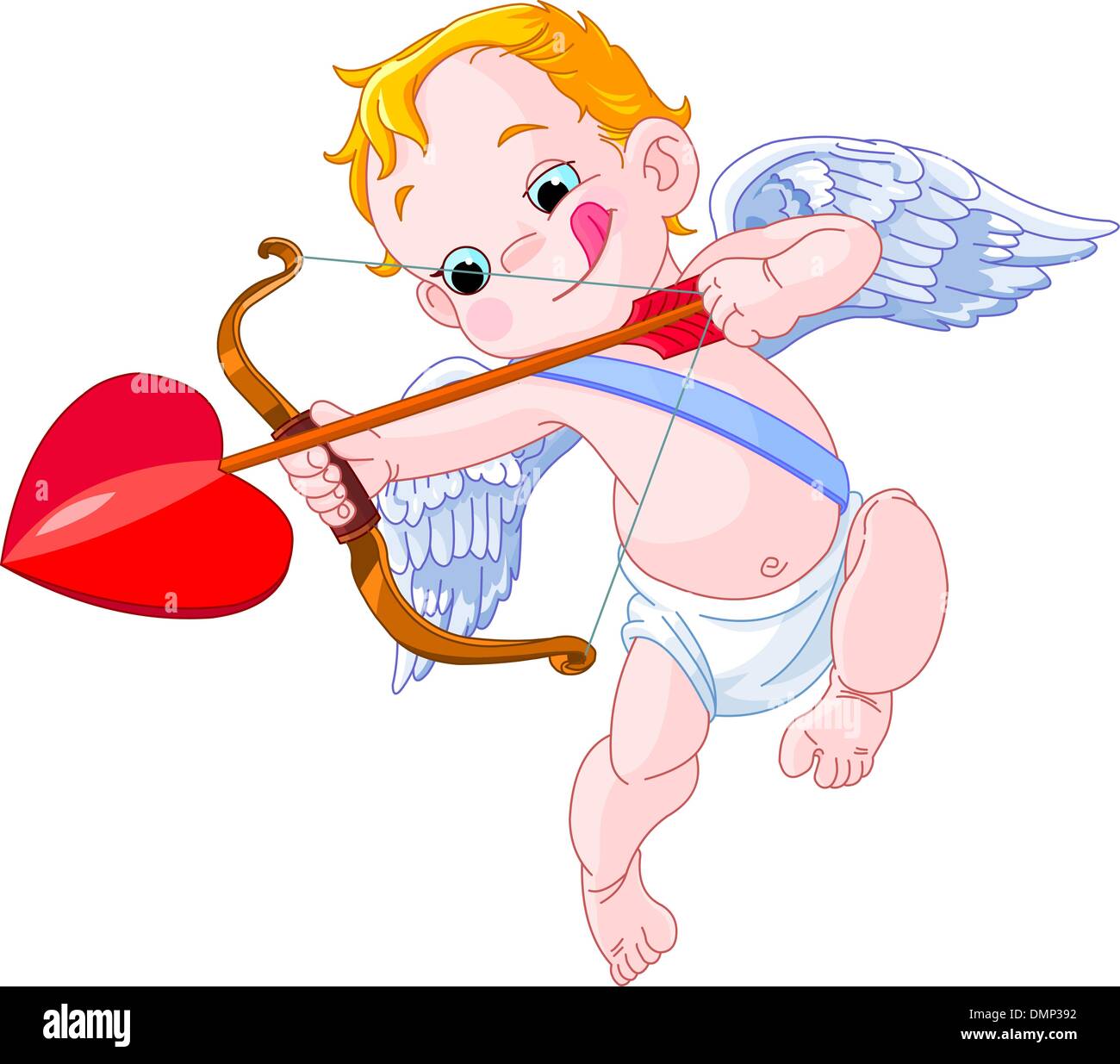 Cupid illustration hi res stock photography and images Alamy