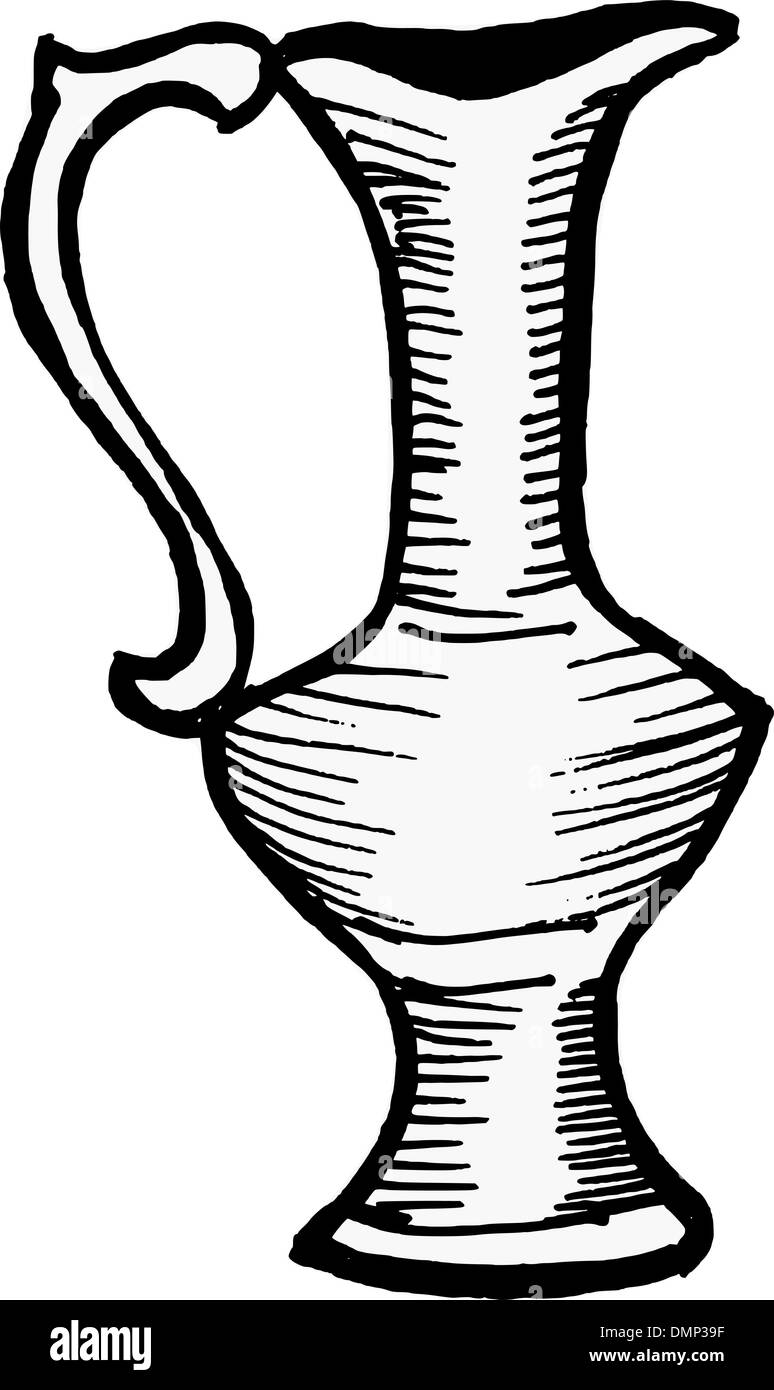 Indian vase Black and White Stock Photos & Images Alamy