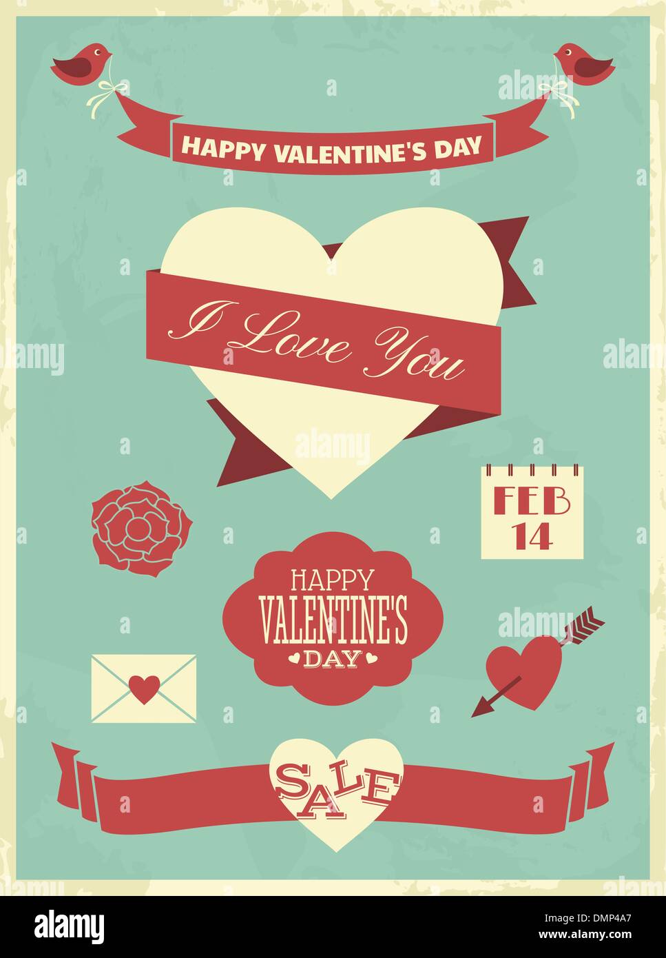 Valentine's Day Collection Stock Vector Image & Art Alamy