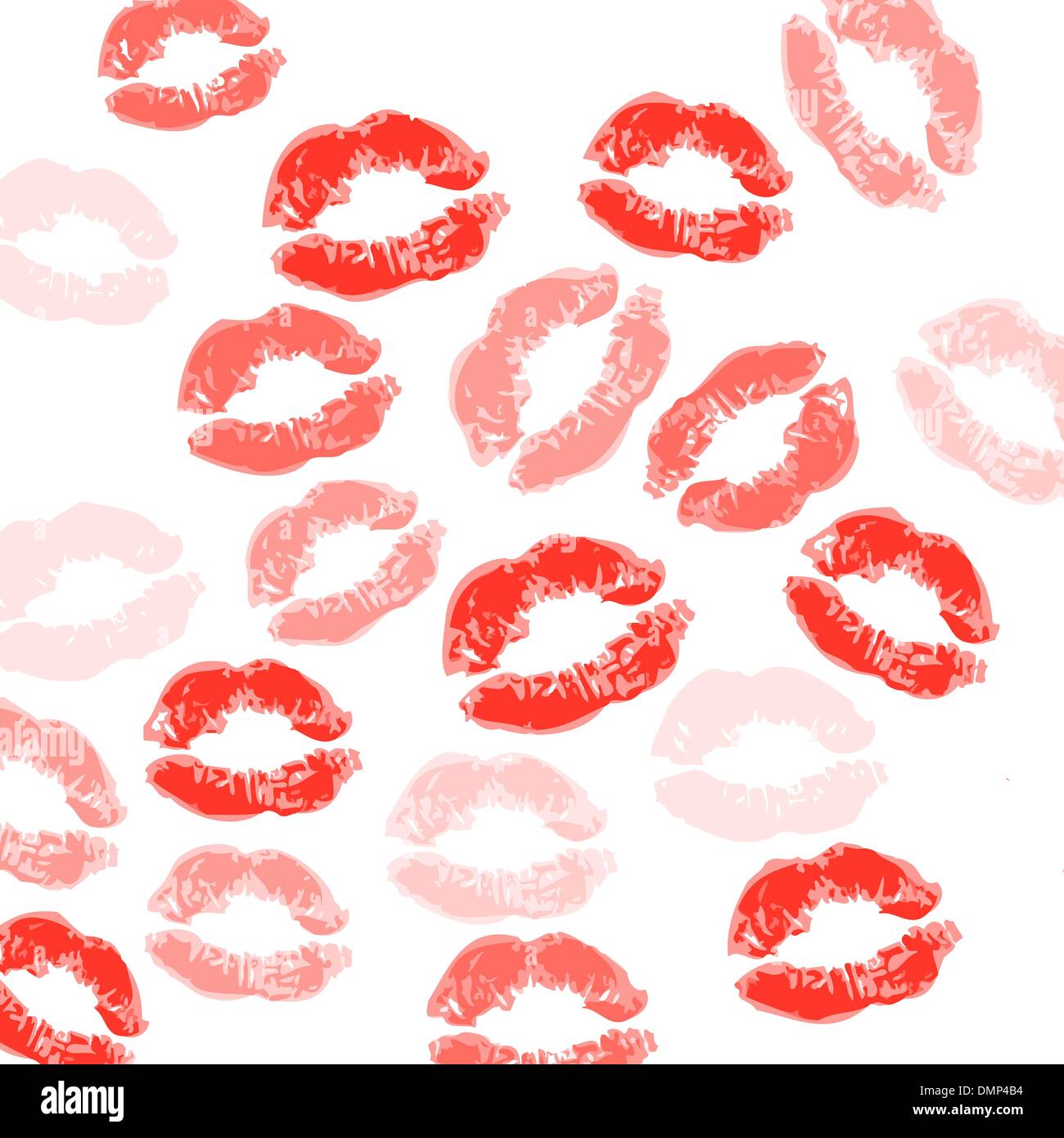 Kiss seamless background, lips Stock Vector Image & Art Alamy